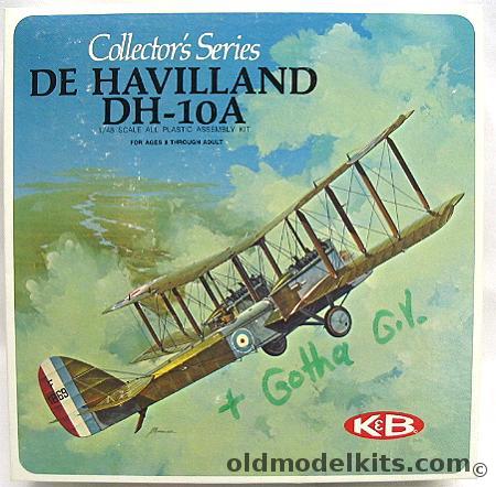 Aurora-KB 1/48 De Havilland DH-10A, 1125-300 plastic model kit